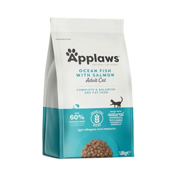 APPLAWS COMPLETE DRY FOOD, ADULT CAT, OCEAN FISH WITH SALMON, 1.8KG (P