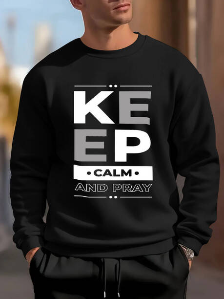 hip hop fashion Men Full Sleeve Applique Reversible Sweatshirt