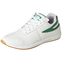 FILA Womens Form WHT/AMZ GRN/Gum Casual Shoes 11010584 6