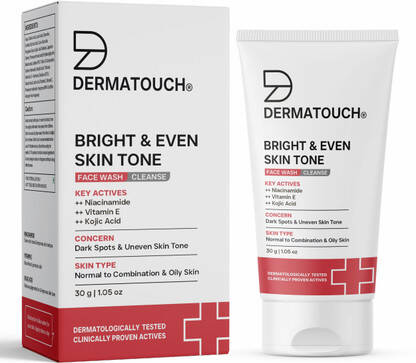 Dermatouch Bright & Even Tone  with Niacinamide, Vitamin E and Kojic A
