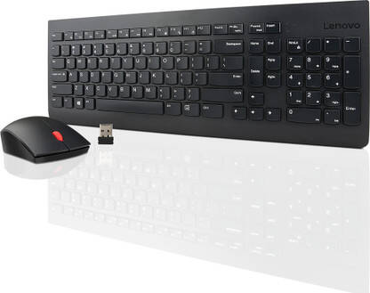 Lenovo KB MICE_BO Wireless Standard Laptop Keyboard Compatible with De