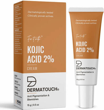 Dermatouch Kojic Acid 2% Cream | For Pigmentation & Dark Spot Reductio
