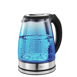 Pigeon by Stovekraft Crystal Glass Electric Kettle 1.8 litre with LED 