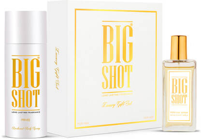 OSCAR LUXURY BIGSHOT DEO & PERFUME GIFT SET (PRIVEE)|SKIN FRIENDLY (PA