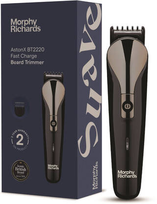 Morphy Richards 340052 Trimmer 120 min  Runtime 11 Length Settings(Mul