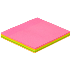 Amazon Brand - Solimo Sticky Notes Pad, Pocket-Size, Wirobound (3 x 4 