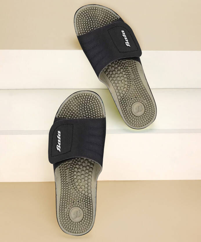 Bata Men Slides(Black , 6)