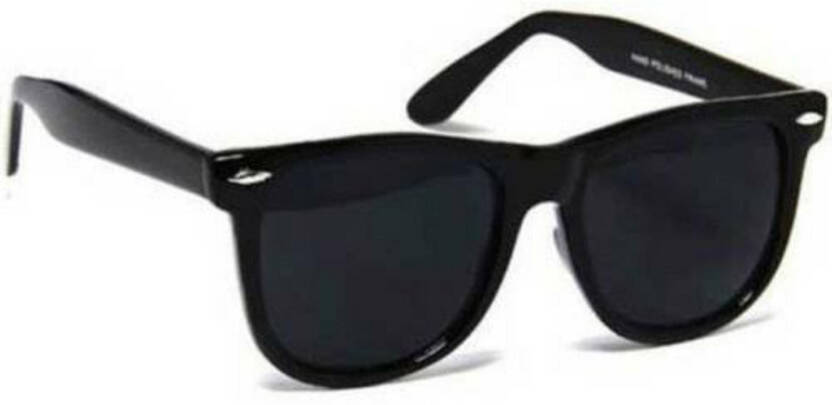 David Martin UV Protection Wayfarer Sunglasses (Free Size)(For Boys, Black)