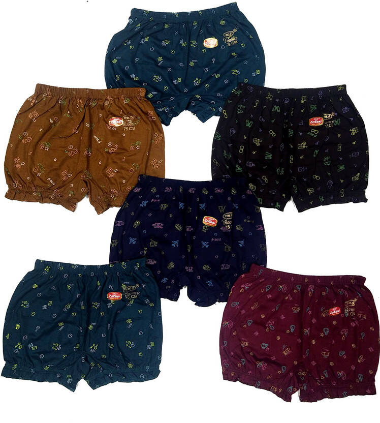 OneHalf Panty For Girls(Multicolor, Pack of 6)