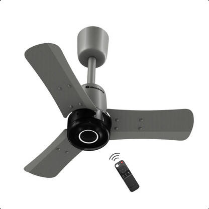 Atomberg Renesa Elite Smart |Voice Control| High Air Flow|Moonbeam LED Light|Sleek Design with 3 Year Warranty BLDC Motor with Remote 600 mm Ceiling Fan(5 Star | Sand Grey | Pack of 1)