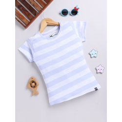 YK X Minute Mirth Girls Striped Cotton Top