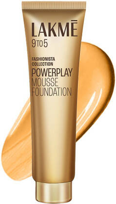 Lakm 9 to 5 Weightless Mousse Foundation(02 Beige Vanilla, 25 g)
