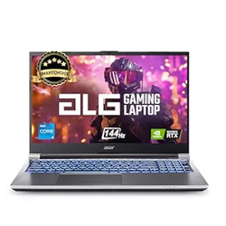 Acer SmartChoice ALG, 13th Gen Intel Core i5-13420H, NVIDIA GeForce RTX 3050-6GB DDR6, 16GB RAM, 512GB SSD, FHD 15.6/39.62 cm, 144Hz, Windows 11 Home, Steel Gray, 1.99 KG, AL15G-53,Gaming Laptop