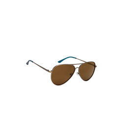 Vincent Chase Unisex Brown Lens Aviator Sunglasses With Polarised & UV Protected