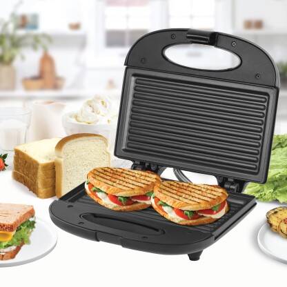 cello Super Club Ultra Pro 800W Grill Sandwich Toaster with Fixed Gril