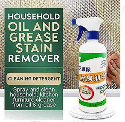 TRAGON Chimney & Grill Cleaner| Nontoxic & Chlorine Free Grease Oil Remover (500ML) Kitchen Cleaner(500 ml)