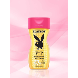 Playboy VIP Softening Shower Gel with Glam Orchid Scent - 250 ml