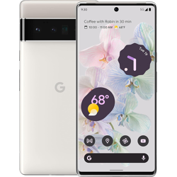 Google Pixel 6 Pro 5G (Cloudy White, 12GB RAM, 128GB Storage)