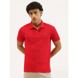 United Colors of Benetton Men Polo Collar Pure Cotton T-shirt