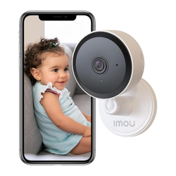 Imou Smart Baby Monitor WiFi Camera, 2MP 1080P HD Video, Crystal IR Night Vision, Up to 256GB SD Card Support, Easy Set Up, Motion/Human/Sound Detection, Two Way Talk, Works with Alexa, Model DK1