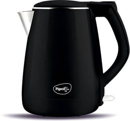 Pigeon 19003057 Electric Kettle(1.2 L, Black)