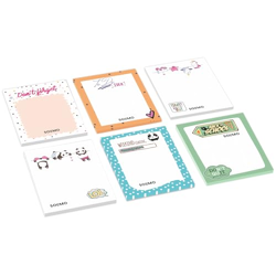 Amazon Brand - Solimo To Do List Notepads, 4  X 5.25  Tear Off Block Planner For Office, Home, Work Stationery Supplies, Set Of 6, 50 Pages