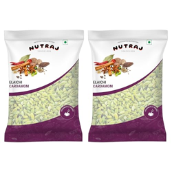 Nutraj Whole Cardamom 1 Kg (500g x 2) Pouch | Elaichi | Whole Spices