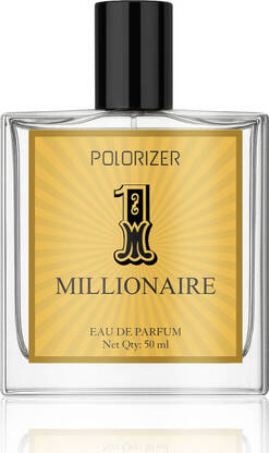 POLORIZER 1 MILLIONAIRE Eau de Parfum 50ml | Long Lasting Luxury Fragrance Eau de Parfum - 50 ml(For Men & Women)