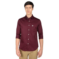 U.S. POLO ASSN. Men's Solid Spread Collar Cotton Tailored Fit Shirt (U