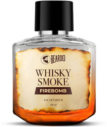 BEARDO Whisky Smoke Firebomb EDP Perfume|Strong|Leaves a Bold& Long Lasting Impression Eau de Parfum - 100 ml(For Men)