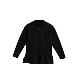 Alano Unisex Kids Black Wool Blend Jackets