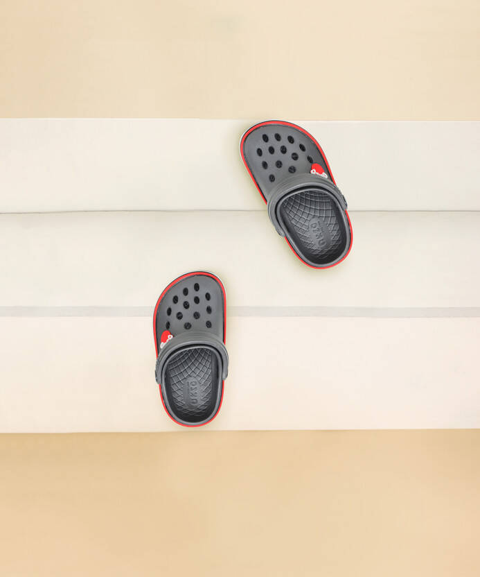 Abros Slip-on Clogs For Boys & Girls(Grey , 2-2.5Y)