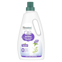 Himalaya Sensitive Baby Laundry Detergent 1 LTR Bottle | Fragrance-Free, For Sensitive Skin