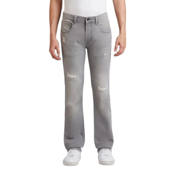 Pepe Jeans Men's Mid Rise Slim Fit Jeans Grey Used
