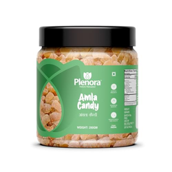 PLENORA Amla Candy 250g | Dry Gooseberry Candy | Sweet & Sour Taste | 