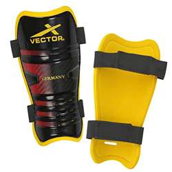 VECTOR X GERMANY SHIN GUARDS SOCCER WITH ADJUSTABLE STRAPS FOR BOYS GI