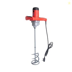 Nippon Paint 220Volt Handheld Portable 1400W Heavy Duty, Dual Speed Putty Mixer Ideal For Fast & Smooth Mixing Of Cement, Putty & Plaster Mortar, Red