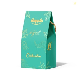 Happilo Premium Diwali Gift Pack with 7 Inclusions | Dry fruit Sweet, Date Delight, Almond, Cashew, Raisin,Panchmeva, Party Snack, Dry Fruits ROBIN box