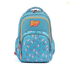 Gear Frosted 40L Large Water Resistant School Bag/Casual 3 Compartment Backpack/Daypack/Travel Standard 3 Compartment Backpack/Kids Bag/College Bag For Boys/Girls/Men/Women, Multi