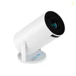 Play 4K 2024-P3 1280x1080P 2K LCD LED 180 Rotation Portable Projector with Android 12, WiFi 6 & Bluetooth,2.4G+5G Ultra Fast Wireless Connection, 4500 Lumens, 2.69 LCD Panel