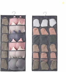 Kivya 30 Pockets Hanging organizer for socks, Bras, Lingering Accessor