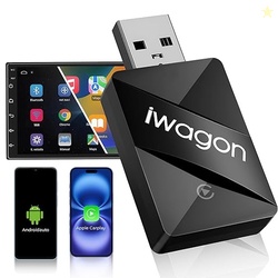 iWagon-Wireless CarPlay Adapter Convert Wired Carplay/Android auto Don
