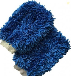 Sheen Microfiber Vehicle Washing Hand Glove(Pack Of 2, 350 GSM)