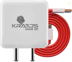 Kratos 45 W Supercharge 3 A Wall Charger for Mobile with Detachable Ca