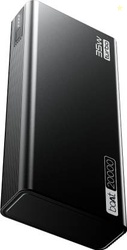 boAt 20000 mAh 35 W Power Bank(Onyx Black, Lithium Polymer, Fast Charg