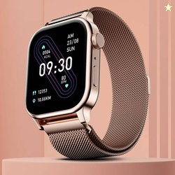 Fire-Boltt Rise Luxe Bluetooth Calling 47mm (1.85), Metal Body & Rotat