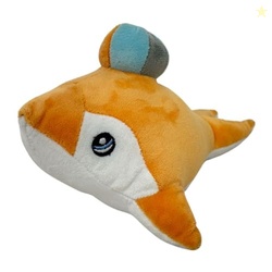 TOYTALES Puffy Fish Plush Soft Toy for Kids Cute & Cuddly Ocean Animal Stuffed Toy, 24 cm, (Color May Vary)