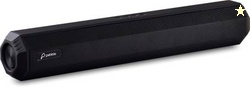 Pebble Edge Plus 10 W Bluetooth Soundbar(Black, Stereo Channel)