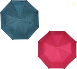 ORANGE 3 Fold Mono Silver Manual Combo - Pack of 2 Umbrella(Green, Pink)