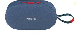 PHILIPS TAS1400BL 12W Speaker, 1200mAh Battery, RGB Light, BT 5.3, 10H Playtime, TF/USB 12 W Bluetooth Speaker(Blue, 2.0 Channel)